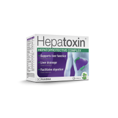 Hepatoxin, prehransko dopolnilo za jetra, 60 tablet