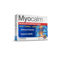 Myocalm, prehransko dopolnilo pri mišičnih krčih, 30 tablet 